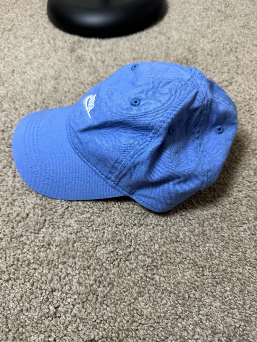 Nike Blue Kids Velcro Baseball Cap - Picture 2 of 3